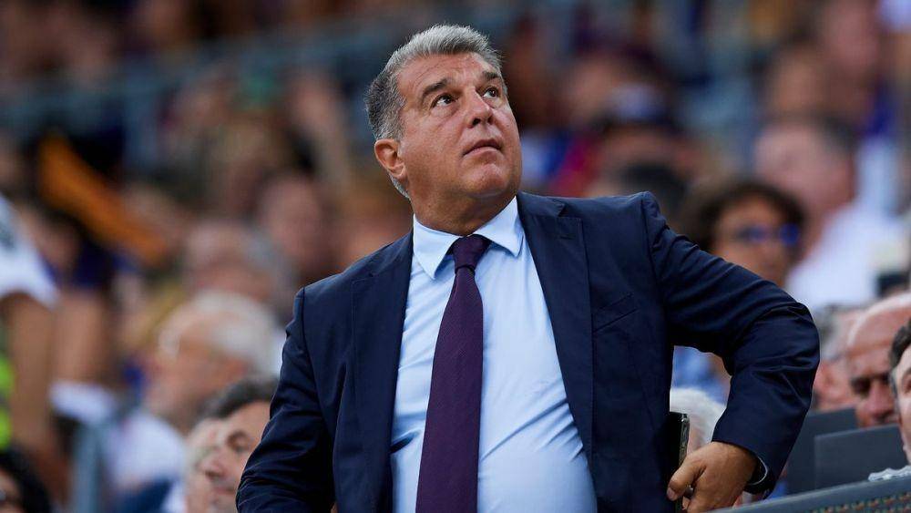 Presiden Barcelona, Joan Laporta. (mirror.co.uk)