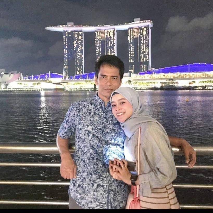 Lesti Kejora dan ayahnya (instagram.com/ayah_kejora)