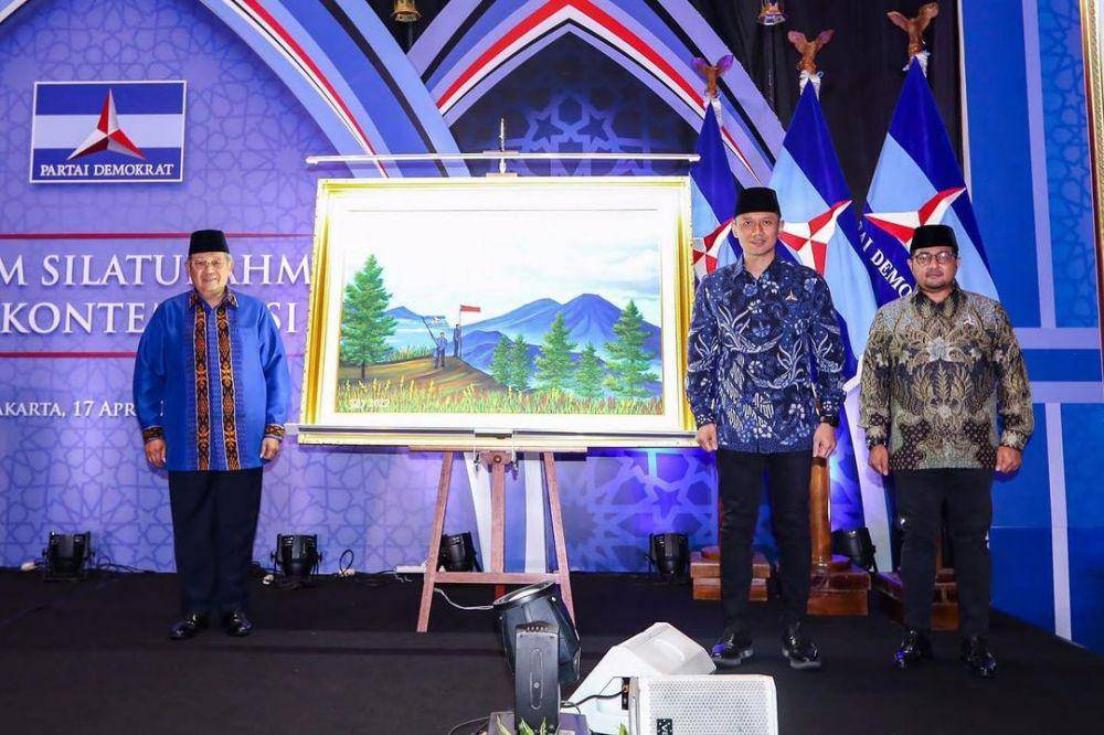 SBY dan Karya Lukisnya (instagram.com/agusyudhoyono)