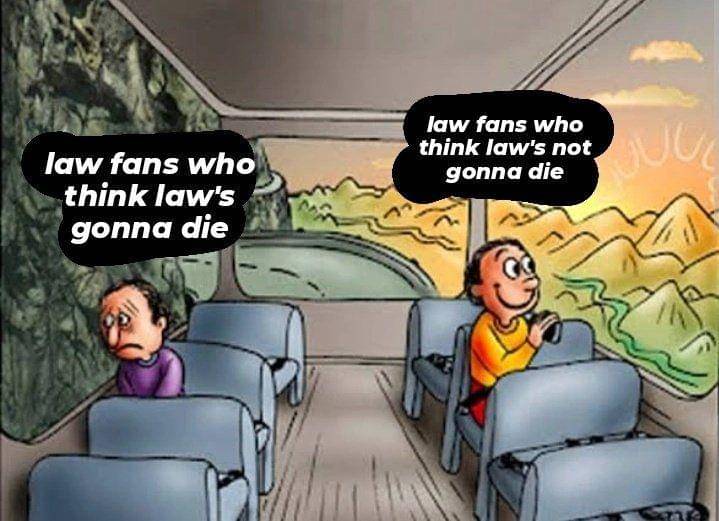 Pemikiran para fans Law setelah membaca bab terbaru One Piece ( Dok. twitter.com/@marimothot )