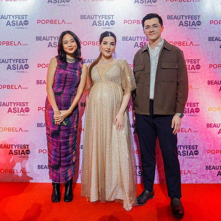 Tasya Farasya dengan baby bump (instagram.com/williamputrautomo)