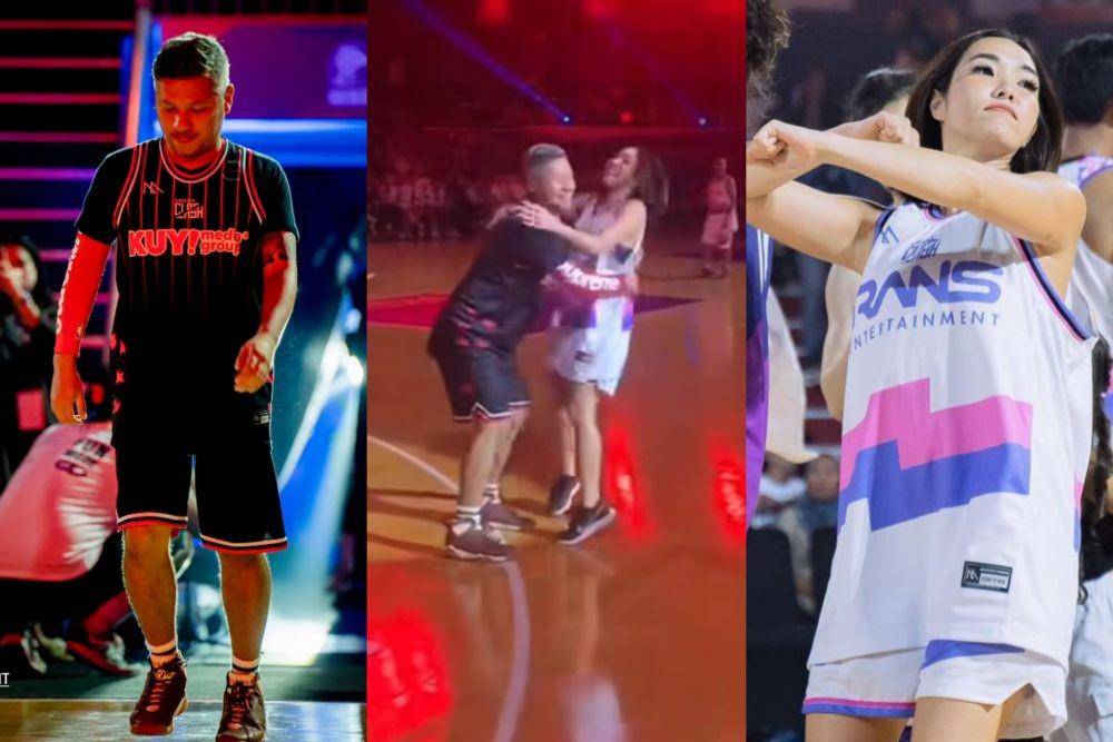 potret Gading dan Gisel saat tanding basket bareng (instagram.com/gadiiing | instagram.com/kuyentertainment | instagram.com/gisel_la)