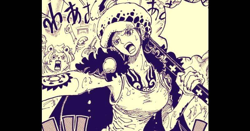 Trafalgar Law versi perempuan di One Piece 1063. (mangaplus.shueisha.co.jp/One Piece)