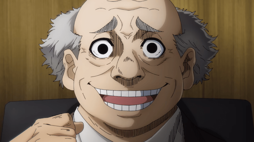 Hirotoshi Buratsuta, Ketua Asosiasi Sepak Bola Jepang (dok. 8bit/ Blue Lock)