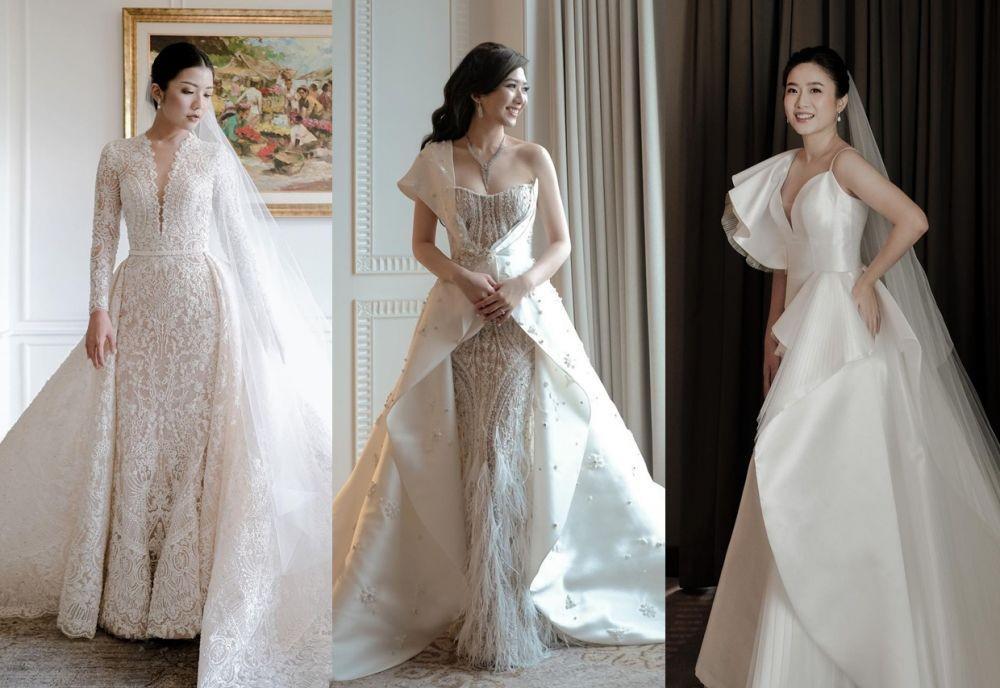 10 Gaun Pengantin Rancangan Desainer Stella Lunardy, Glamor bak Ratu