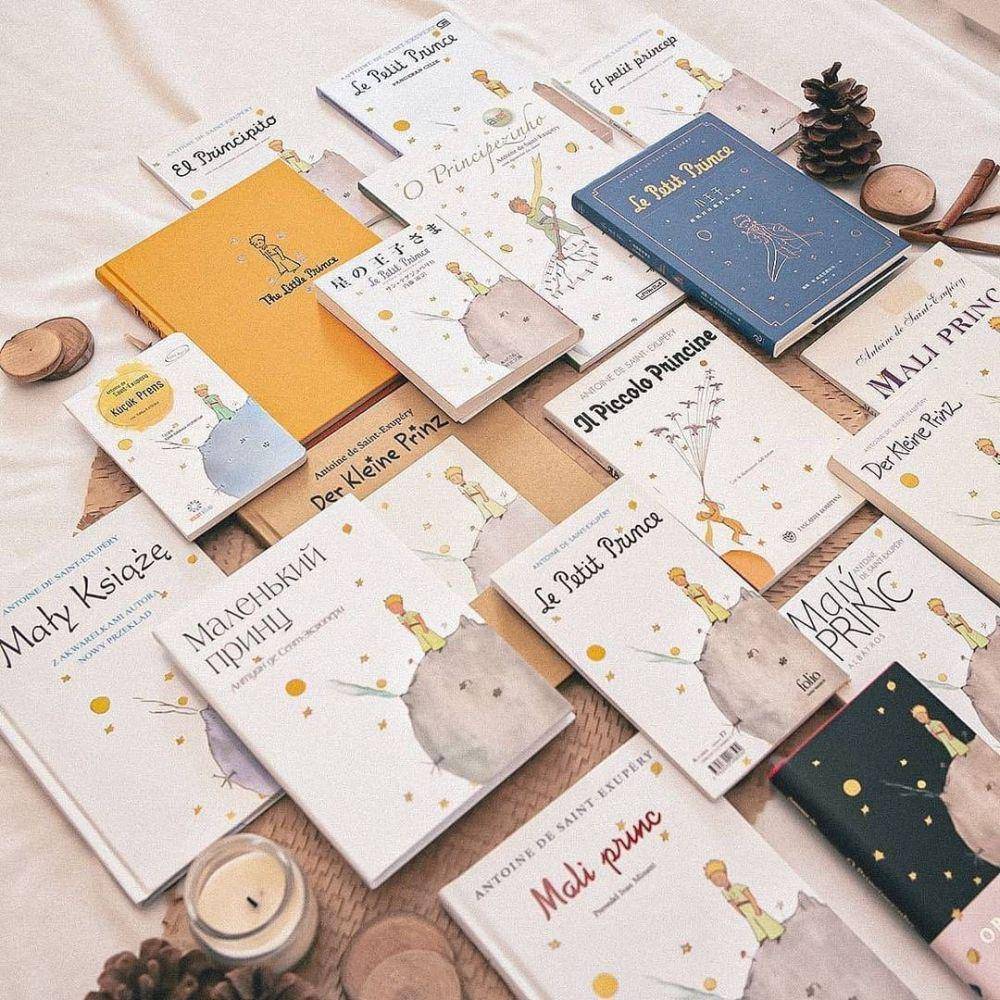 Gambar buku The Little Prince karya Antoine de Saint-Exupery (instagram.com/lepetitprinceofficial)