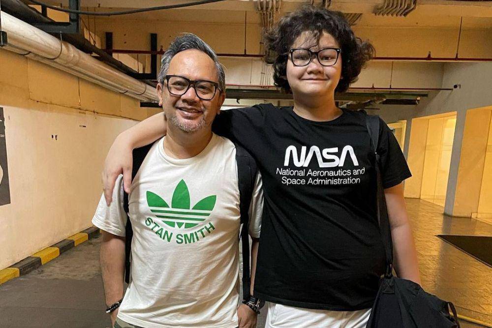 potret Indra Brasco dan putra keduanya (instagram.com/indrabrasco)