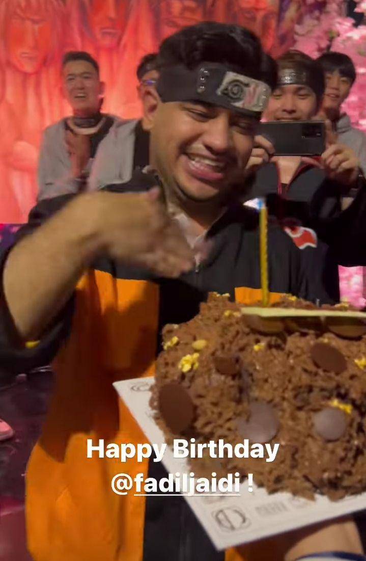 potret kejutan ultah ke-28 Fadil Jaidi (instagram.com/keanuagl)