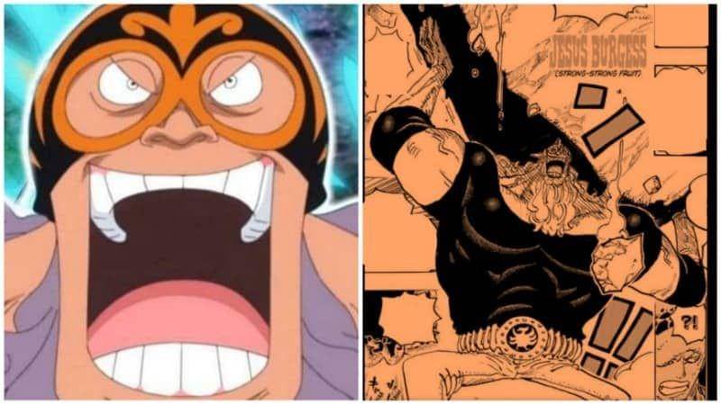 Jesus Burgess dan Riki Riki no Mi. (Dok. Toei Animation, Shueisha/One Piece)