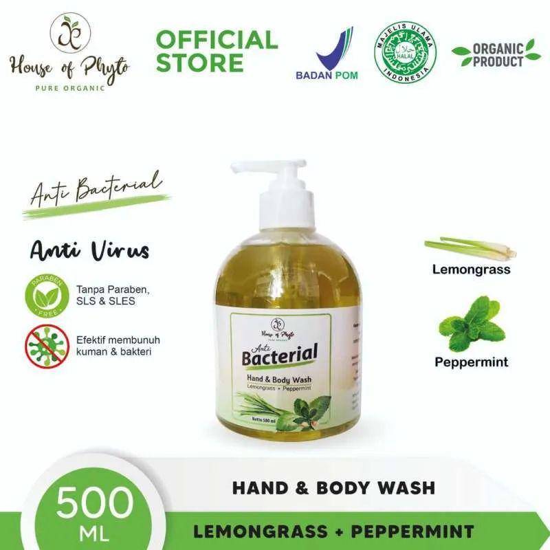 Phyto Organic Hand & Body Wash Lemongrass & Peppermint (blibli.com/House Of Phyto Official Store)
