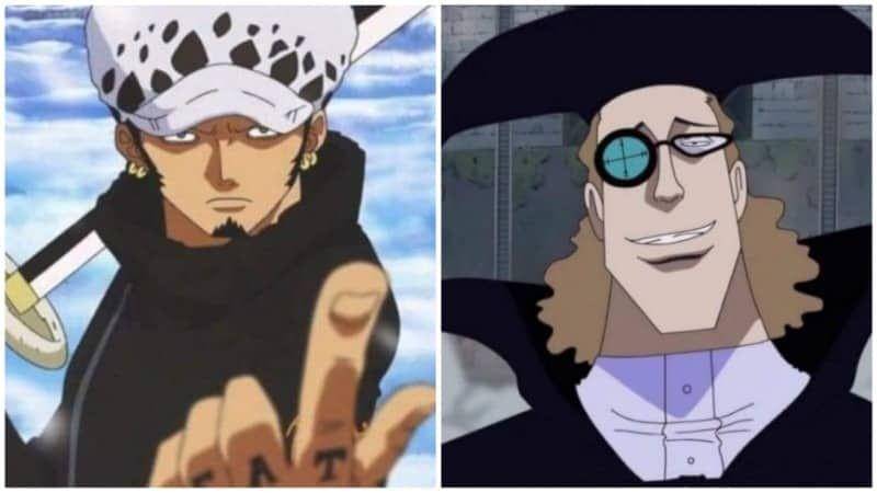 Trafalgar Law dan Van Augur. (Dok. Toei Animation/One Piece)