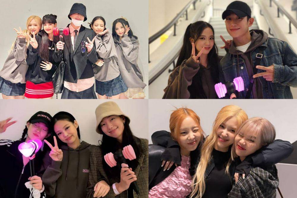Para artis yang datang di konser BLACKPINK Day 2. (Berbagai)