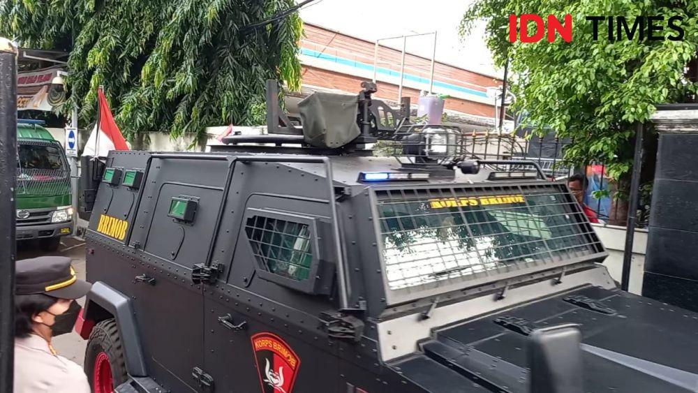 Ferdy Sambo Tinggalkan PN Jaksel Dikawal Brimob dan Mobil Taktis