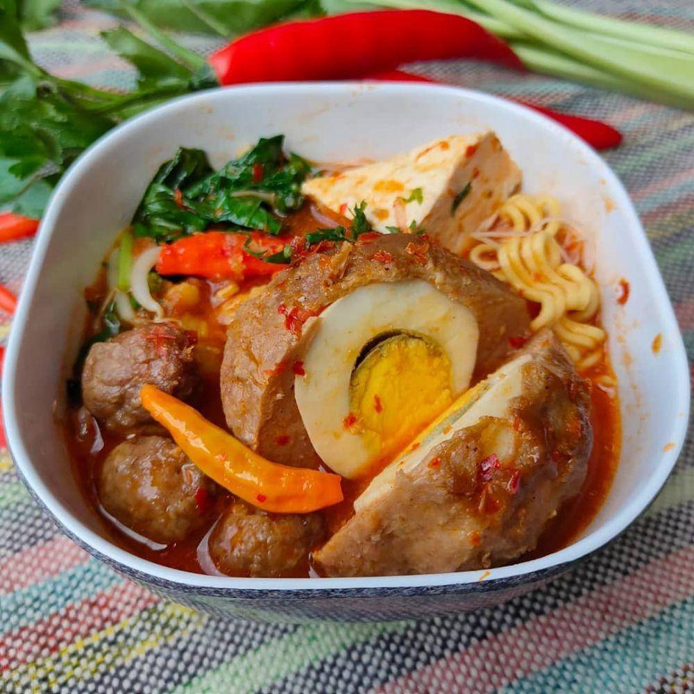 Ilustrasi bakso kuah taichan (instagram.com/rk.bakso.pacitan)