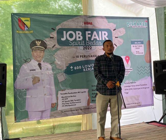 4.150 Pencari Kerja Incar 600 Lowongan di Job Fair Spirit Bedas