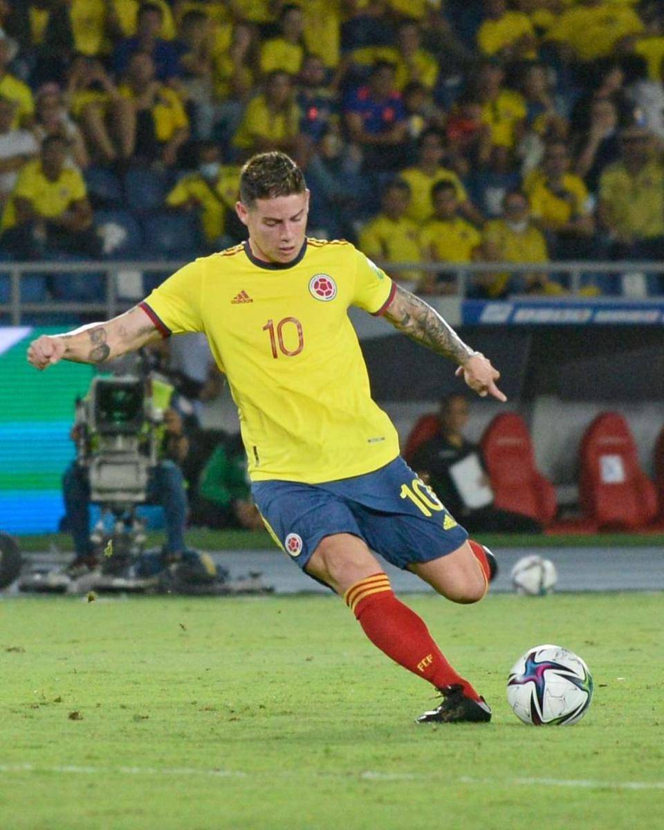 James Rodriguez (instagram.com/jamesrodriguez10)