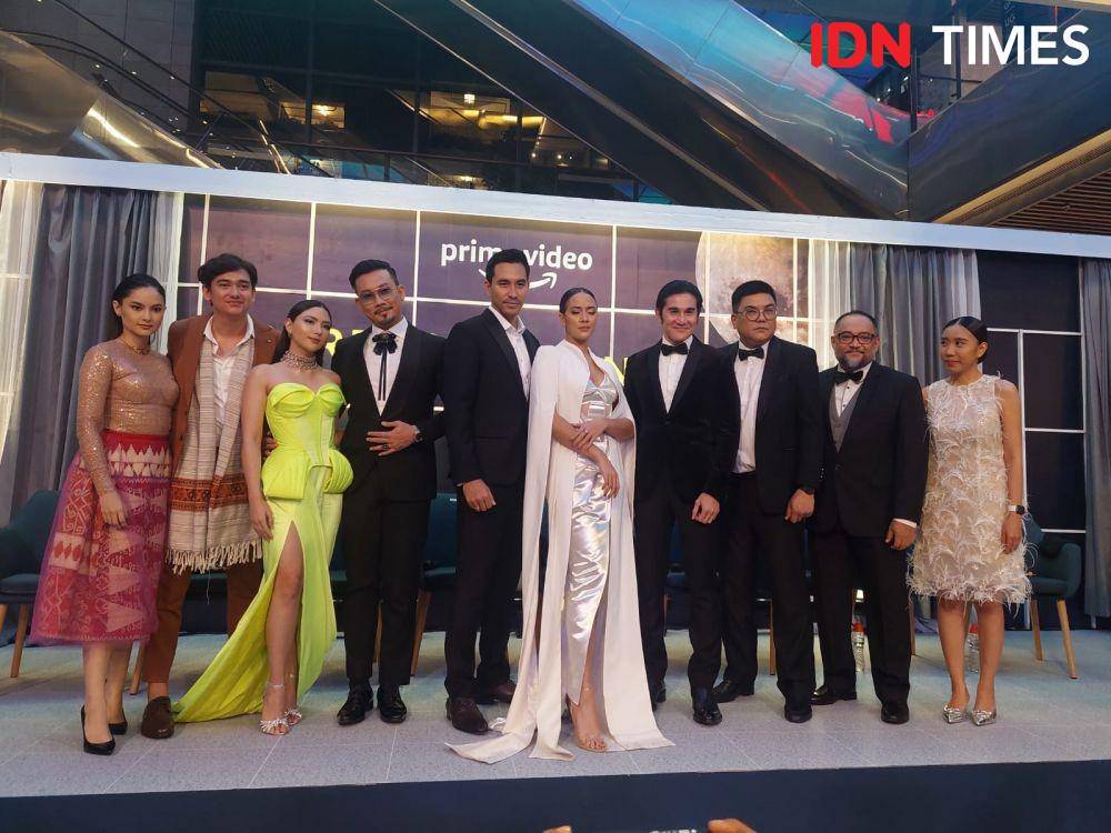 Pemain film Perfect Strangers di Astha Disctrict 8, Jakarta, pada Senin (17/10/2022) (IDN Times)