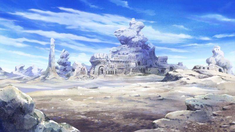 Baltigo, lokasi sebelumnya markas Pasukan Revolusioner One Piece. (Dok. Toei Animation/One Piece)
