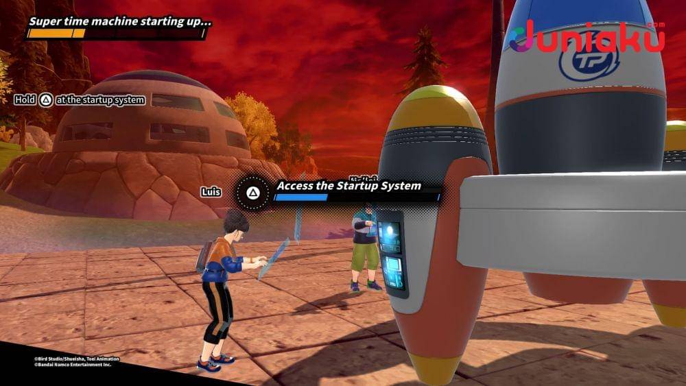 Gameplay Dragon Ball The Breakers. duniaku.com/Adhitya Daniel