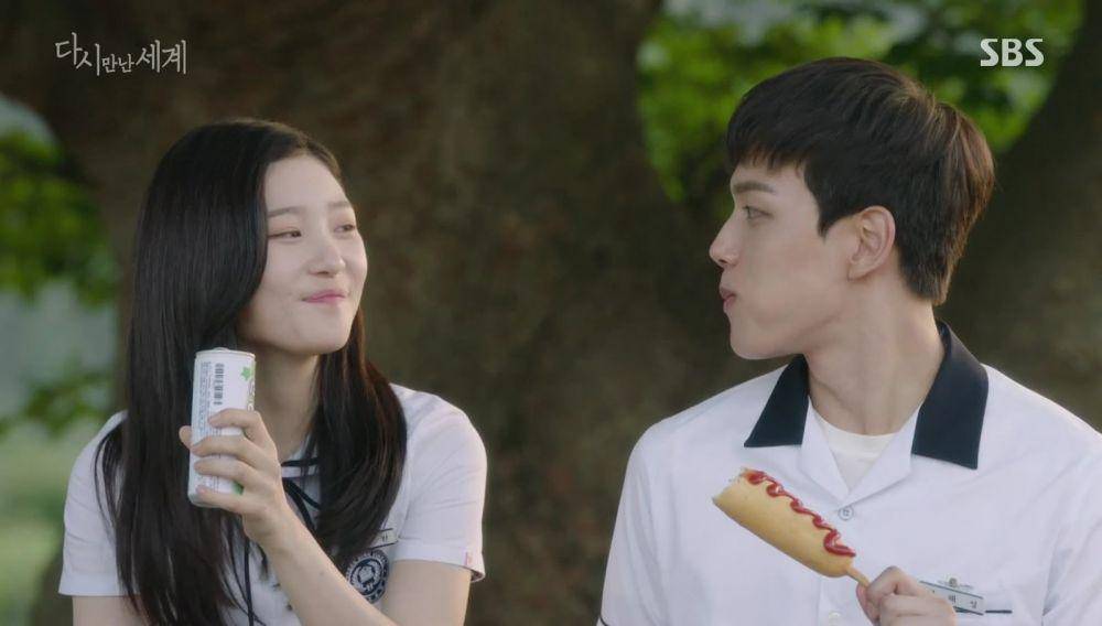 Jung Chae Yeon dan Yeo Jin Goo di drama Reunited Worlds (twitter.com/Viu Indonesia)