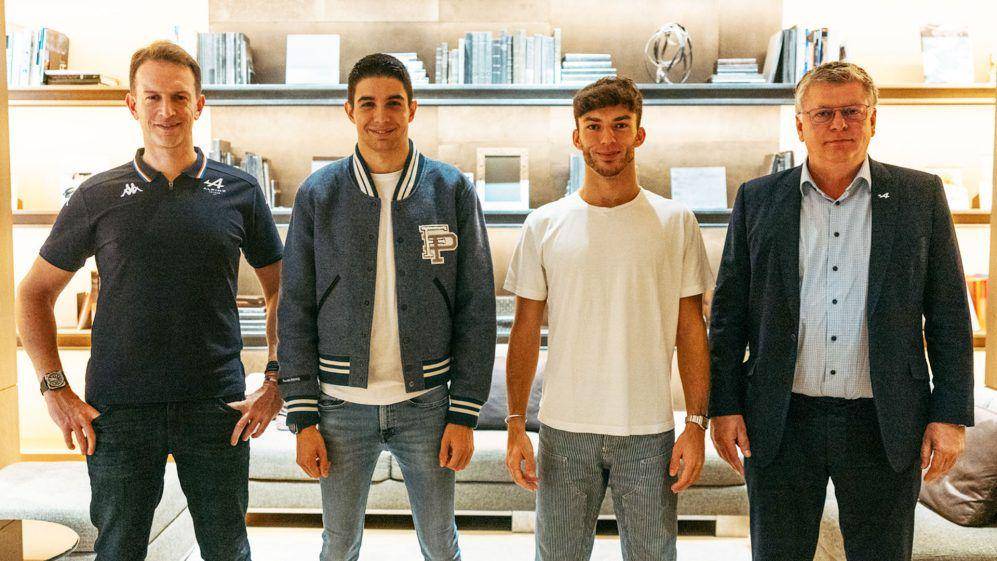 Esteban Ocon dan Pierre Gasly (formula1.com)
