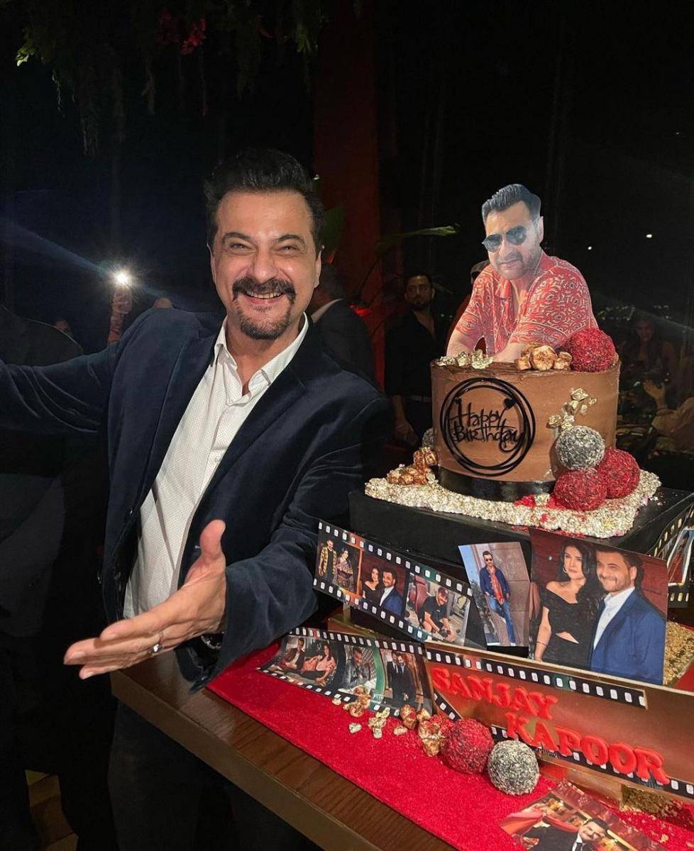 Ultah Sanjay Kapoor. (instagram.com/maheepkapoor)