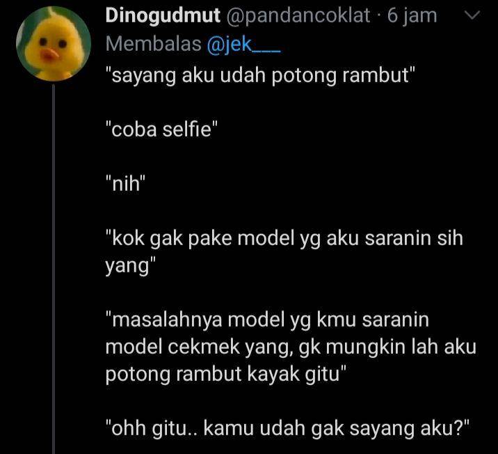 lika-liku hubungan (twitter.com/@pandancoklat)