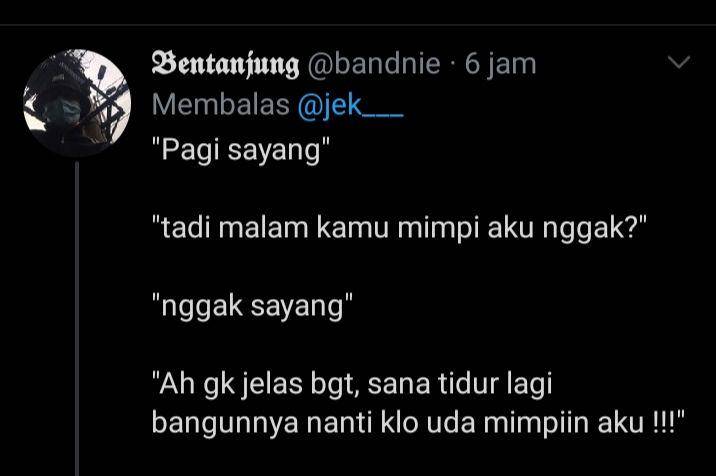 lika-liku hubungan (twitter.com/@bandnie)
