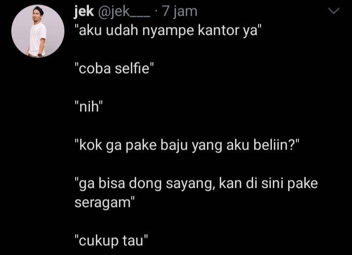 lika-liku hubungan (twitter.com/jek___)