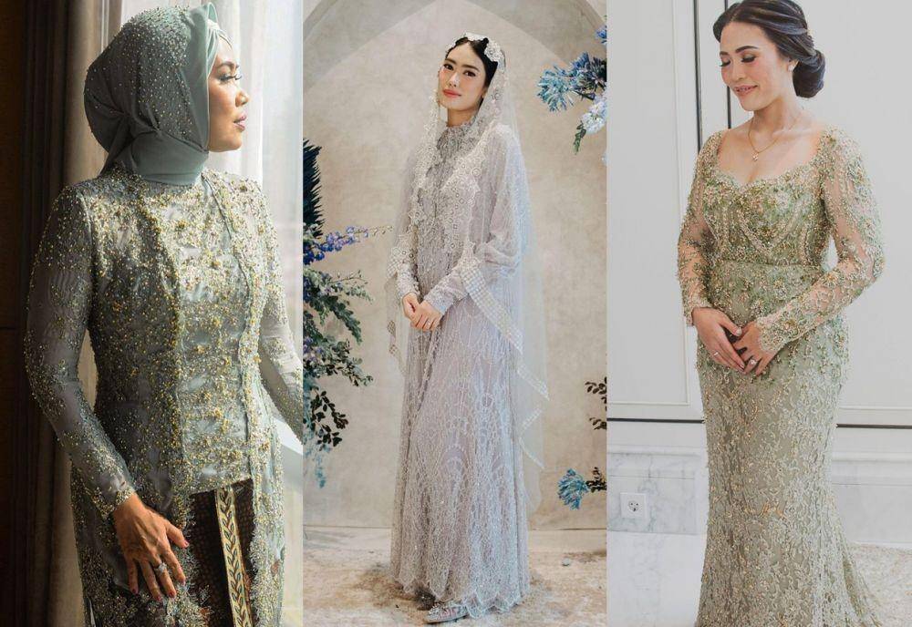 Kebaya dan dress rancangan Dewangga (instagram.com/dewangga__)