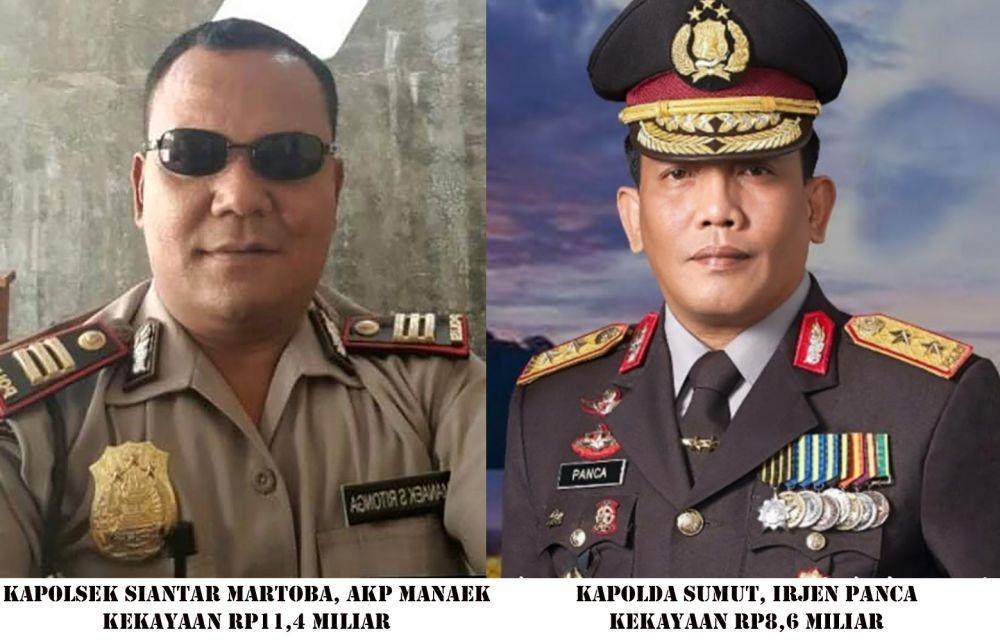 Kapolsek Miliarder, AKP Manaek Lebih Kaya daripada Kapolda Irjen Panca