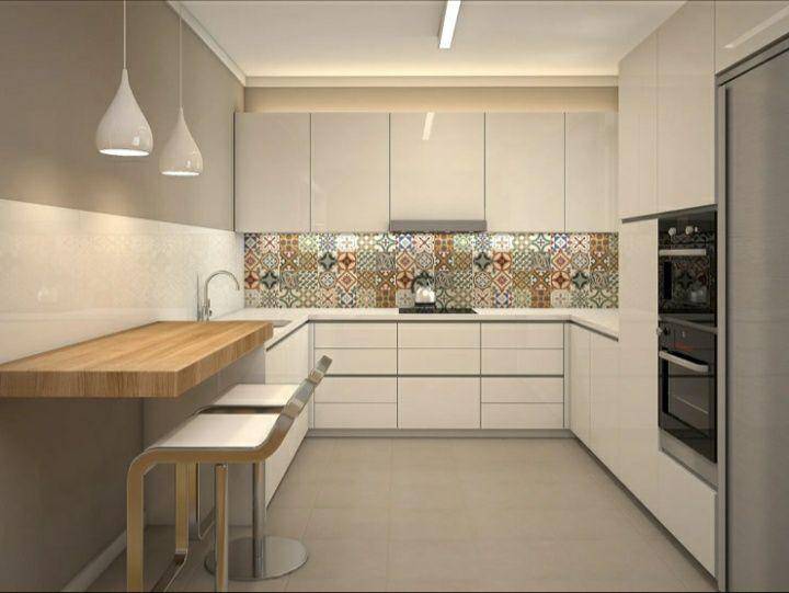 ide desain dapur kotor (dok. Beivide Studio via homify.in)