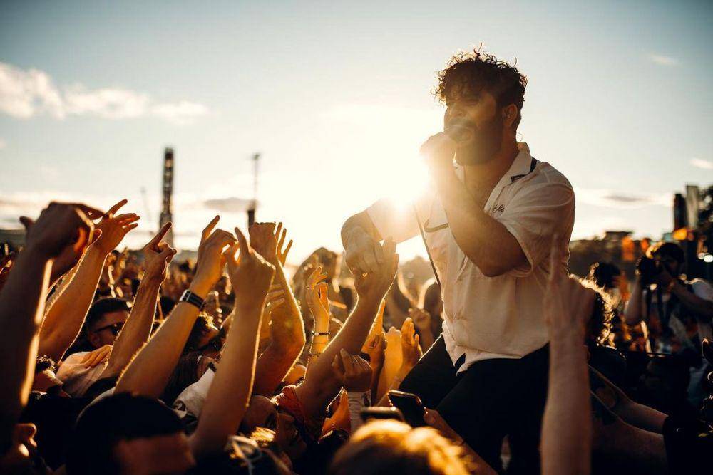 Foals ketika tampil di TRNSMT Festival Glasgow (instagram.com/trnsmtfest)