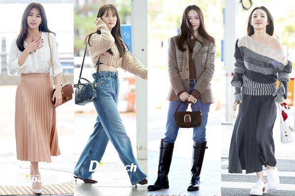 Suzy, Yoona, Krystal, Sandara (dispatch.co.kr/osen.mt.co.kr/xportsnews.com)