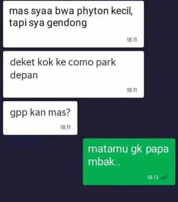 chat driver ojek online kehabisan kesabaran (instagram.com/newdramaojol.id)