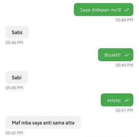 chat driver ojek online kehabisan kesabaran (twitter.com/txtdriojol)