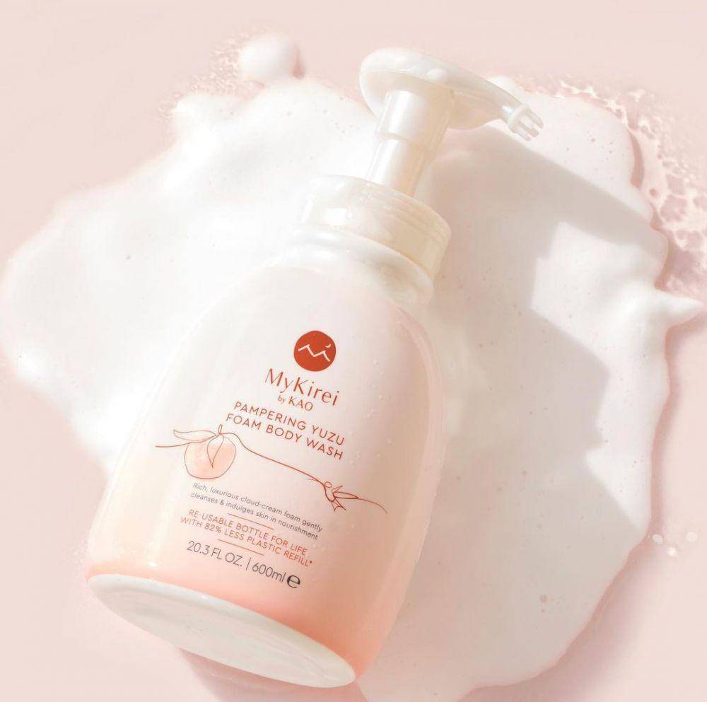 MyKirei Pampering Yuzu Foam Body Wash (instagram.com/mykirei)