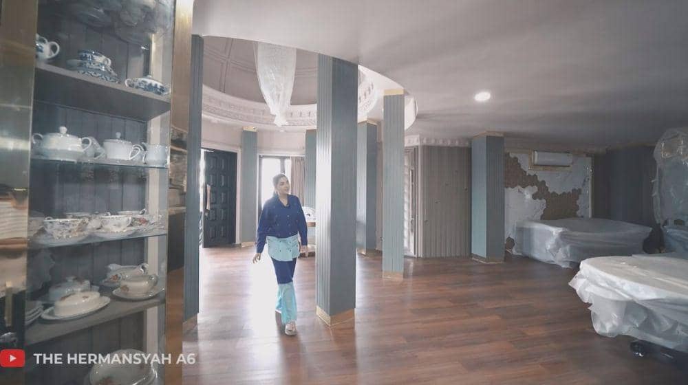 rumah Ashanty direnovasi (youtube.com/the hermansyah a6)