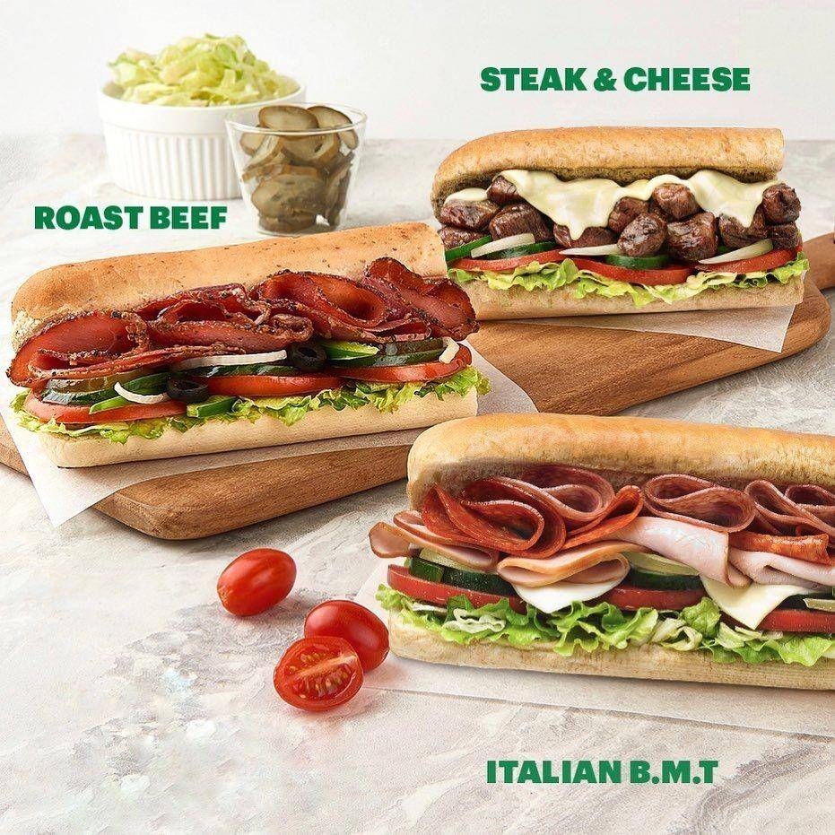 Menu di Subway Indonesia (instagram.com/subway.indonesia)