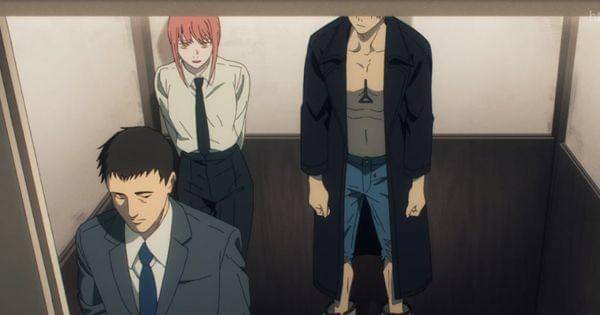 Makima menjelaskan keuntungan menjadi pemburu iblis di Keamanan Publik ( Dok. Mappa / Chainsaw Man )