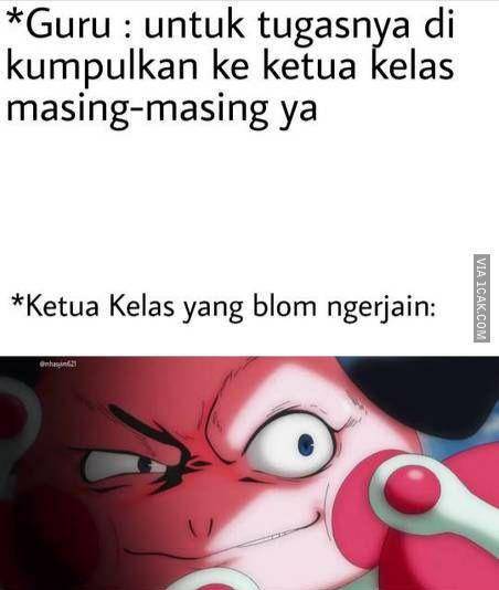 meme suasana kacau di kelas (1cak.com/mhasyim621)
