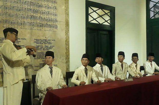 ilustrasi ruang kongres sumpah pemuda (source: Komaruddin Bagja Arjawinangun)