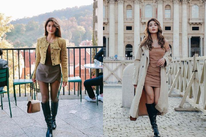 10 Potret Hits Debi Sagita di Eropa, Bak Barbie Hidup!