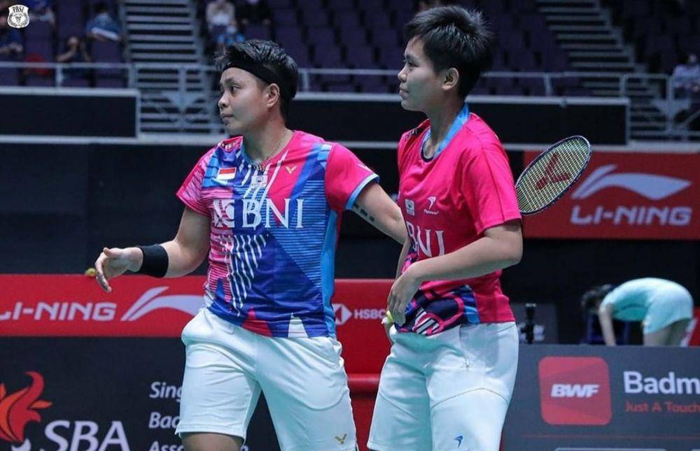 Apriyani Rahayu/Siti Fadia (instagram.com/badminton.ina)