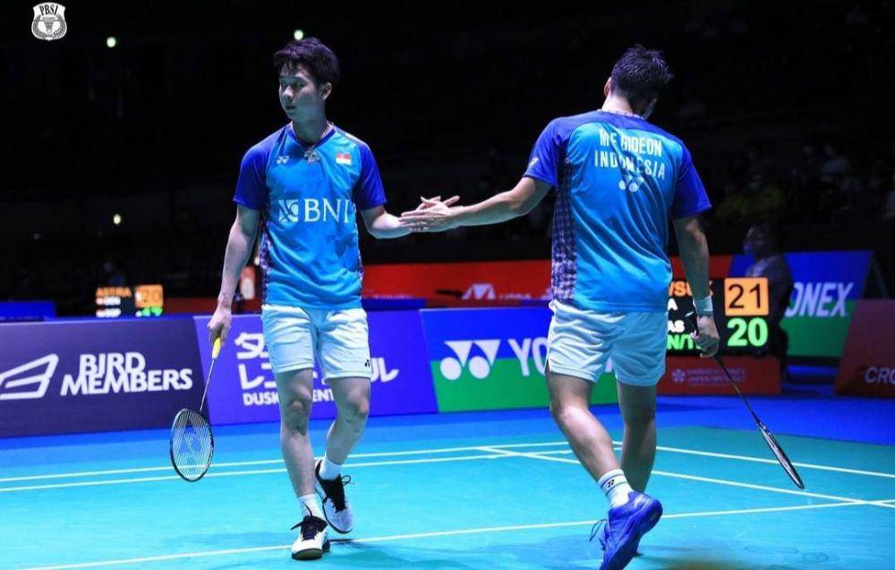 Kevin Sanjaya/Marcus Gideon (instagram.com/badminton.ina)
