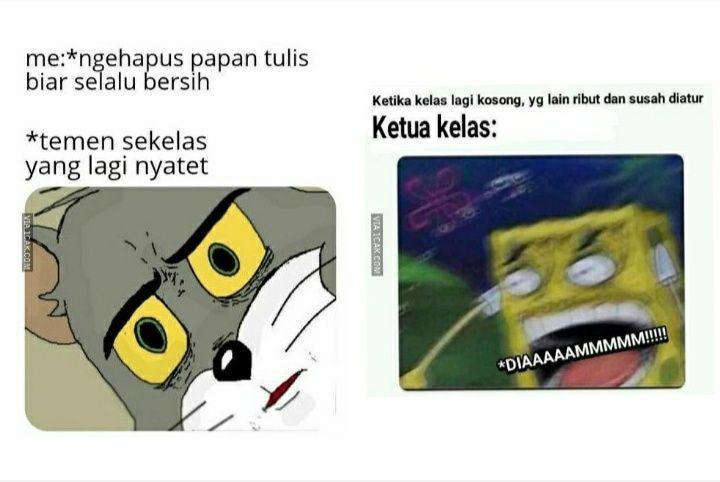 9 Meme Suasana Kacau di Kelas, Bikin Nostalgia Masa Sekolah