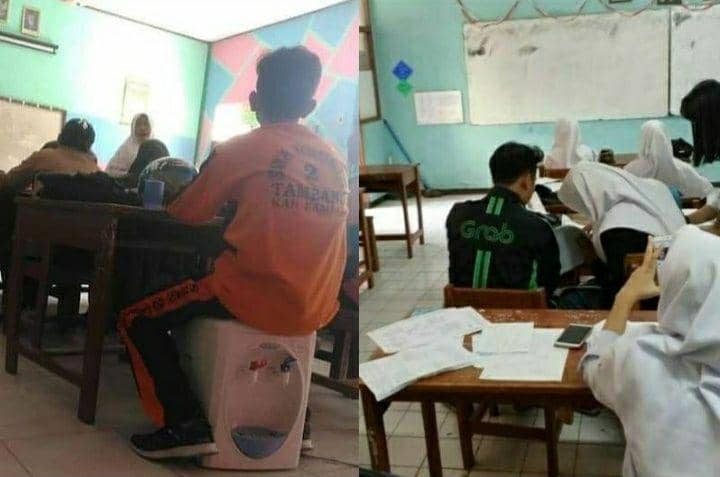 9 Potret Lucu Hal Tak Terduga di Kelas, Pada Kenapa, sih?