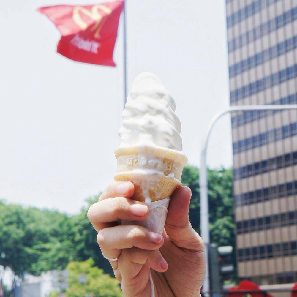 Ice Cream Cone McDonald's (instagram.com/mcdonaldsid)