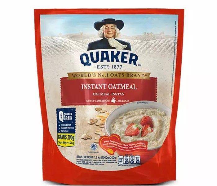 Quaker Instant Oatmeal (quaker.co.id)