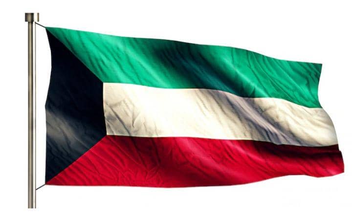 ilustrasi bendera Kuwait (freepik.com/natanaelginting)